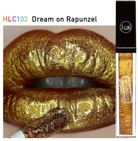 J.CAT 3D-Licious Holographic Lip Cream - Dream on Rapunzel (HLC103)